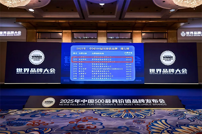 贵州轮胎荣登 “中国 500 最具价值品牌”——灯塔工厂铸就前进品牌价值新高度